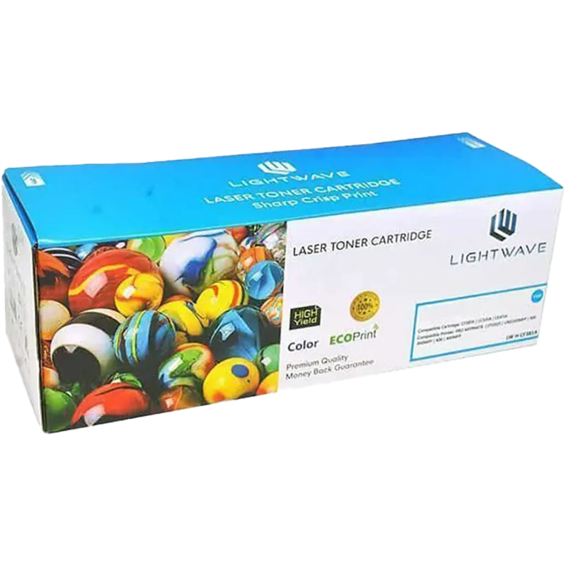 LIGHTWAVE  CYAN TONER 222A Mascom International.webp